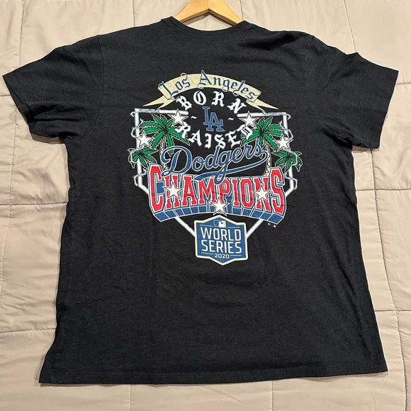 47 Other - LA Dodgers - ‘47 Born x Raised - 2020 World Series Champions Shirt - 2XL